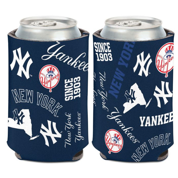 Wholesale-New York Yankees scatter Can Cooler 12 oz.