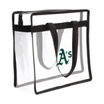 Wholesale-Oakland A's Clear Tote Bag