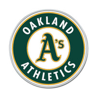 Wholesale-Oakland A's Colored Chrome Free Form Auto Emblem