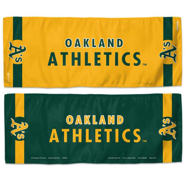 Wholesale-Oakland A's Cooling Towel 12" x 30"