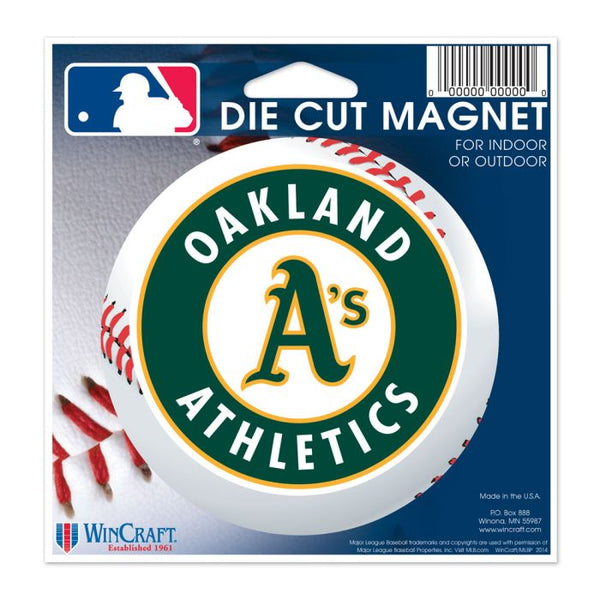Wholesale-Oakland A's Die Cut Magnet 4.5" x 6"