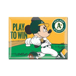 Wholesale-Oakland A's / Disney Metal Magnet 2.5" x 3.5"