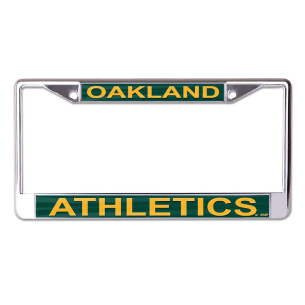 Wholesale-Oakland A's Lic Plt Frame S/L Printed