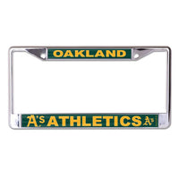 Wholesale-Oakland A's MEGA Lic Plt Frame S/L Printed