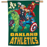 Wholesale-Oakland A's / Marvel (c) 2021 MARVEL Vertical Flag 28" x 40"