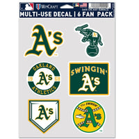 Wholesale-Oakland A's Multi Use 6 Fan Pack