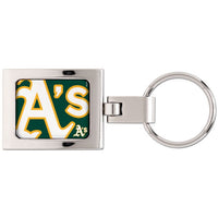 Wholesale-Oakland A's Premium Domed Key Ring