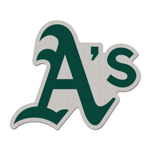 Wholesale-Oakland A's SECONDARY Collector Enamel Pin Jewelry Card