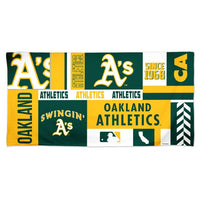 Wholesale-Oakland A's Spectra Beach Towel 30" x 60"