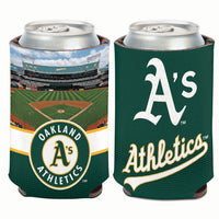 Wholesale-Oakland A's / Stadium MLB Stadium Can Cooler 12 oz.