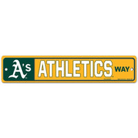 Wholesale-Oakland A's Way Street / Zone Sign 3.75" x 19"