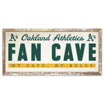 Wholesale-Oakland A's Wood Sign 8" x 17"