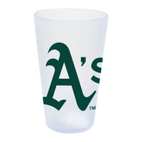 Wholesale-Oakland A's icicle 16 oz Silicone Pint Glass