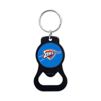 Wholesale-Oklahoma City Thunder Black Bottle Opener Key Ring