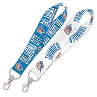 Wholesale-Oklahoma City Thunder Lanyard Key Strap 1"