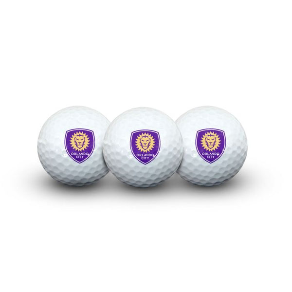 Wholesale-Orlando City SC 3 Golf Balls In Clamshell