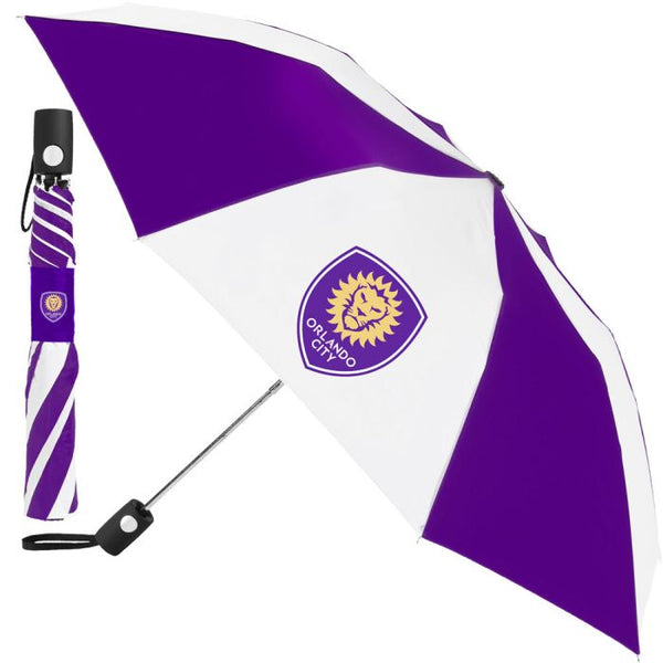 Wholesale-Orlando City SC Auto Folding Umbrella