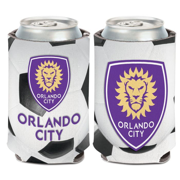 Wholesale-Orlando City SC BALL DESIGN Can Cooler 12 oz.