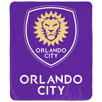 Wholesale-Orlando City SC Blanket - Winning Image 50" x 60"