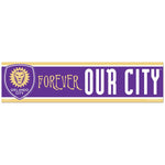 Wholesale-Orlando City SC Bumper Strip 3" x 12"