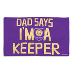 Wholesale-Orlando City SC Burp Cloth 10" x 17"