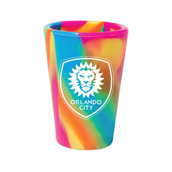 Wholesale-Orlando City SC HIPPIE HOPS 1.5oz Silicone Shot Glass