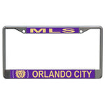 Wholesale-Orlando City SC Lic Plt Frame S/L Printed