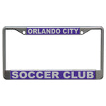 Wholesale-Orlando City SC Lic Plt Frame S/L Printed