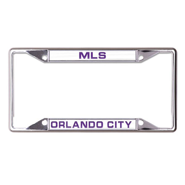 Wholesale-Orlando City SC Lic Plt Frame S/S Printed