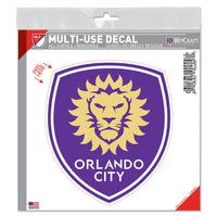 Wholesale-Orlando City SC Logo All Surface Decal 6" x 6"