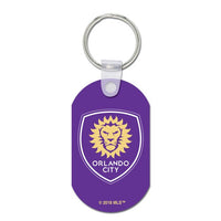 Wholesale-Orlando City SC Metal Key Ring - Aluminum