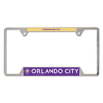 Wholesale-Orlando City SC Metal License Plate Frame