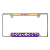 Wholesale-Orlando City SC Metal License Plate Frame