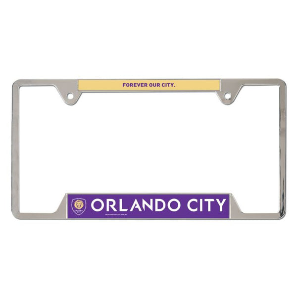 Wholesale-Orlando City SC Metal License Plate Frame