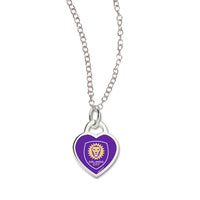 Wholesale-Orlando City SC Necklace w/3D Heart