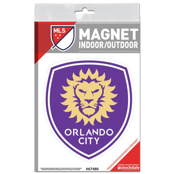 Wholesale-Orlando City SC Outdoor Magnets 3" x 5"