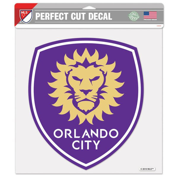 Wholesale-Orlando City SC Perfect Cut Color Decal 12" x 12"