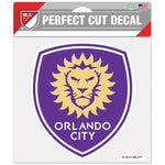 Wholesale-Orlando City SC Perfect Cut Color Decal 8" x 8"