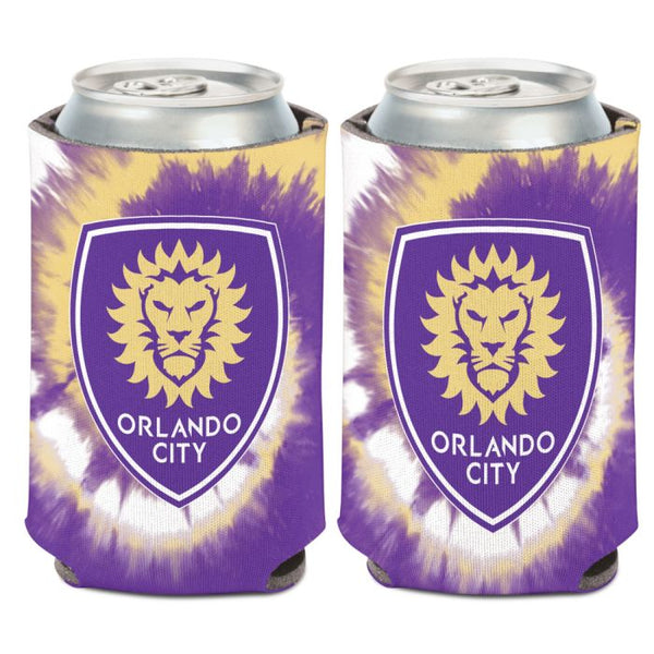 Wholesale-Orlando City SC TIE DYE Can Cooler 12 oz.