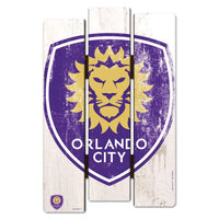 Wholesale-Orlando City SC Wood Fence Sign