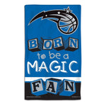 Wholesale-Orlando Magic BORN TO BE Burp Cloth 10" x 17"