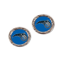 Wholesale-Orlando Magic Earrings Jewelry Carded Round