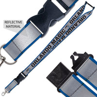 Wholesale-Orlando Magic Lanyard w/ Buckle Reflective 1"