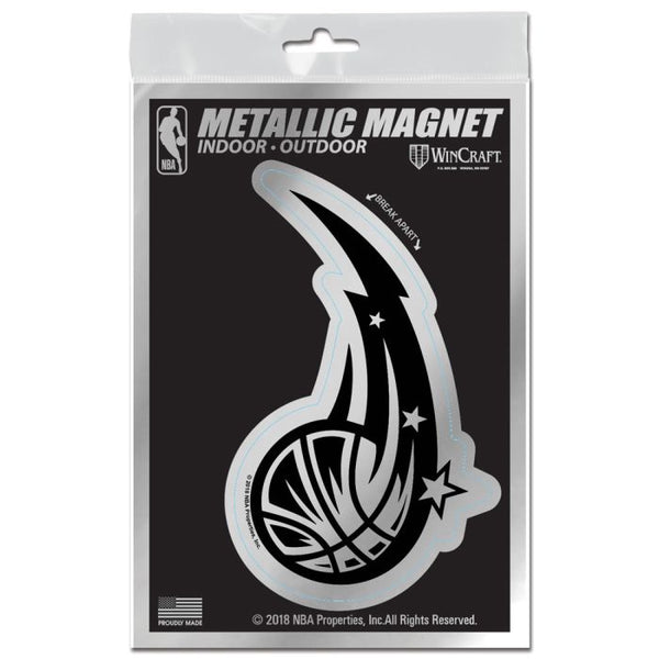 Wholesale-Orlando Magic Metallic Magnets 3" x 5"