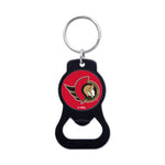 Wholesale-Ottawa Senators Black Bottle Opener Key Ring