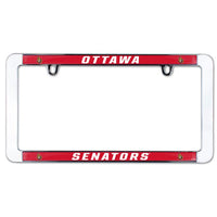 Wholesale-Ottawa Senators Lic Plt Frame Metal Thin Rim Value