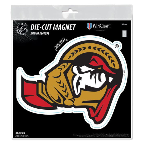 Wholesale-Ottawa Senators Outdoor Magnets 6" x 6"