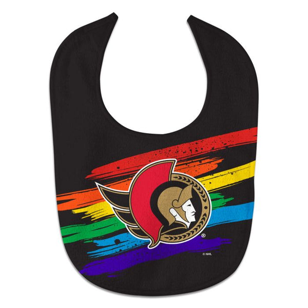 Wholesale-Ottawa Senators PRIDE All Pro Baby Bib