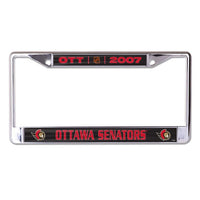 Wholesale-Ottawa Senators Special Edition Lic Plt Frame S/L Printed