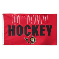 Wholesale-Ottawa Senators loaction Flag - Deluxe 3' X 5'